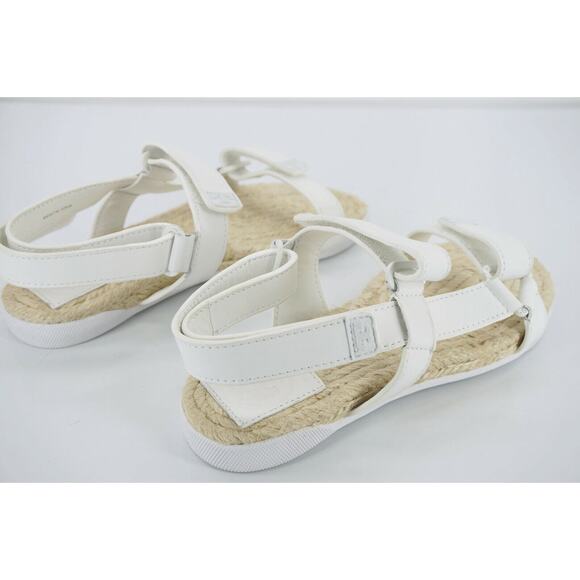 Tory Burch Bumper Espadrille Flat Beach Sandals Size 5.5 Hook Loop NIB Rope - Picture 7 of 12